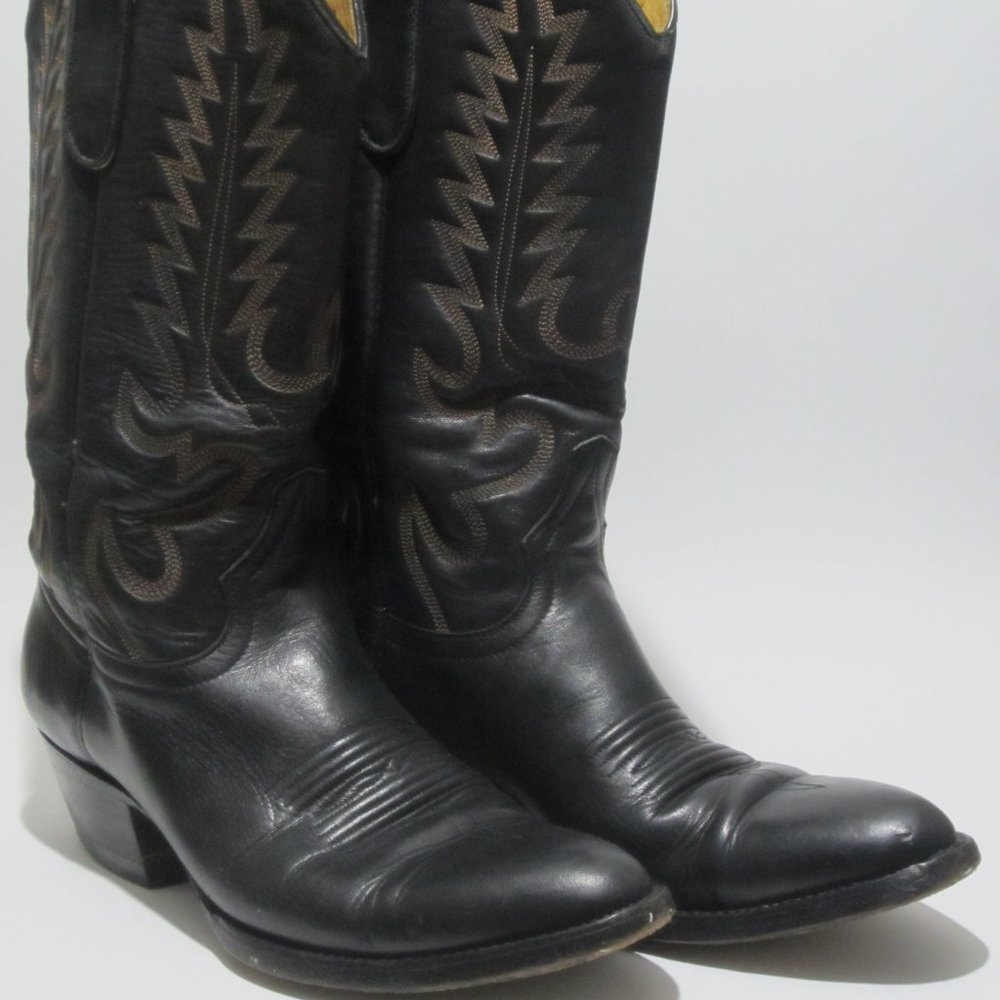 LARRY MAHAN  El Paso Men's Leather  Boots | 8D